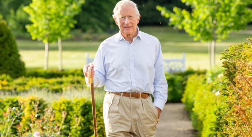 Károly király visszahozta a divatba a kitiltott kerti törpéket