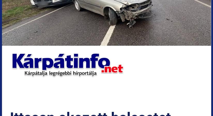 Ittasan okozott balesetet Ungvárnál – több mint 59 ezer hrivnya bírság