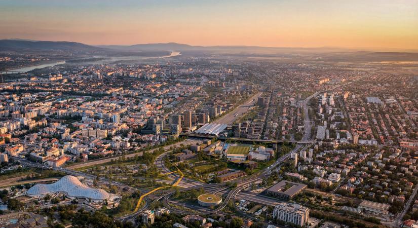 Kihirdették a rákosrendezői pályázat győztesét, 10 ezer lakás és a 25 hektárnyi zöldfelület épülhet a területen