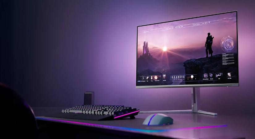 32 hüvelykes QD-OLED gamer monitorral bővült a Philips Evnia termékcsaládja