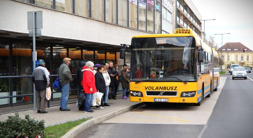 Ne várja itt feleslegesen a járatot! Változott a közlekedés a főutca leaszfaltozása miatt a zalai városban