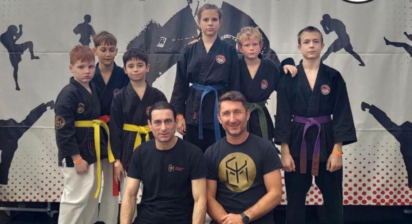 Sikerrel vették az akadályt a fiatal harcművészek