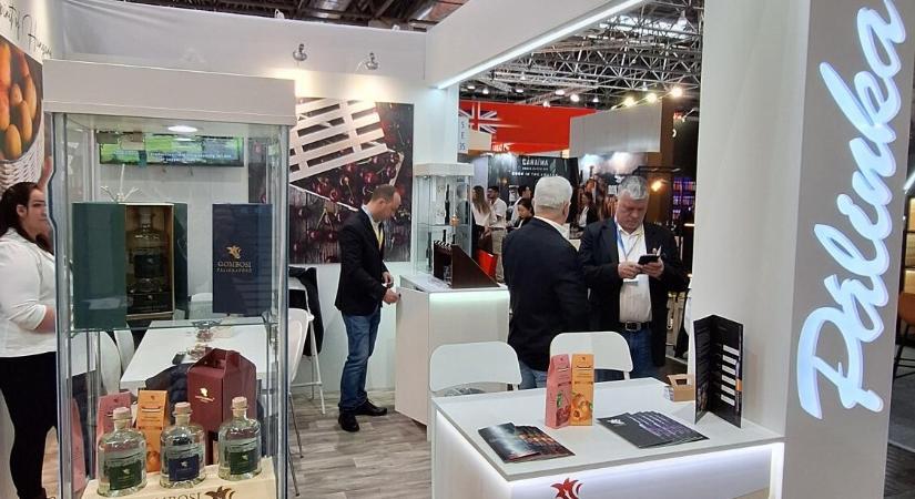 A Gombosi Pálinkafőző nemzetközi bemutatkozása a ProWein kiállításon