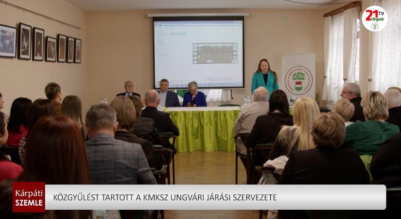 Közgyűlést tartott a KMKSZ Ungvári Járási szervezete (videó)