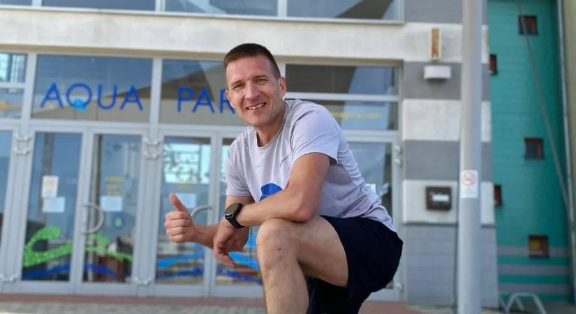 Jóború László jobb időeredményre számított a privát Ultrabalatonon