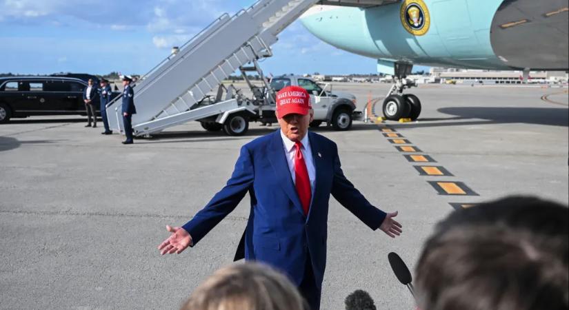 Repteret neveznek el Donald Trumpról Floridában