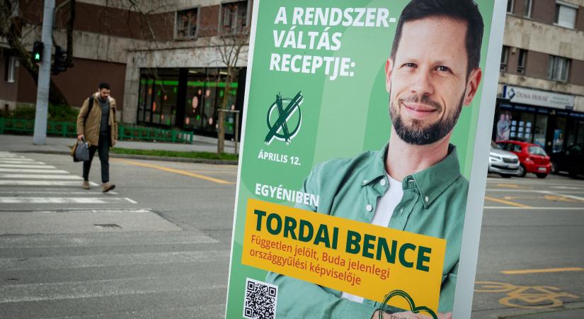 Váratlan döntés: visszalép Tordai Bence, ultimátumot adott a Tisza jelöltjének