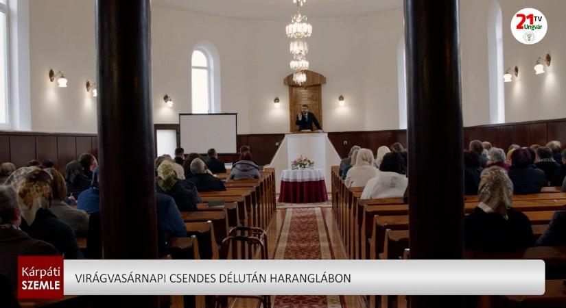 Virágvasárnapi csendes délután Haranglábon (videó)