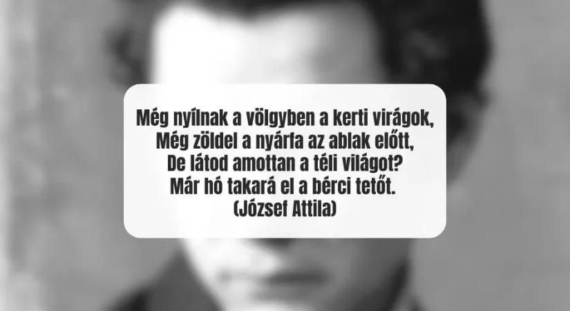 Szeptember végén – írta József Attila