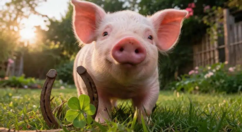 5 csillagjegyhez jön a szerencse malac röff-röff