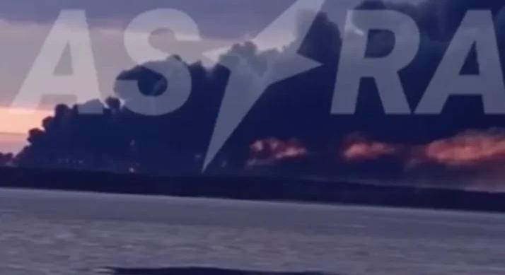 Lángoló olajterminálok: Ukrajna megbénította az orosz balti-tengeri exportkapukat