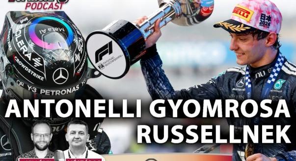 Podcast: Antonelli gyomrosa Russellnek
