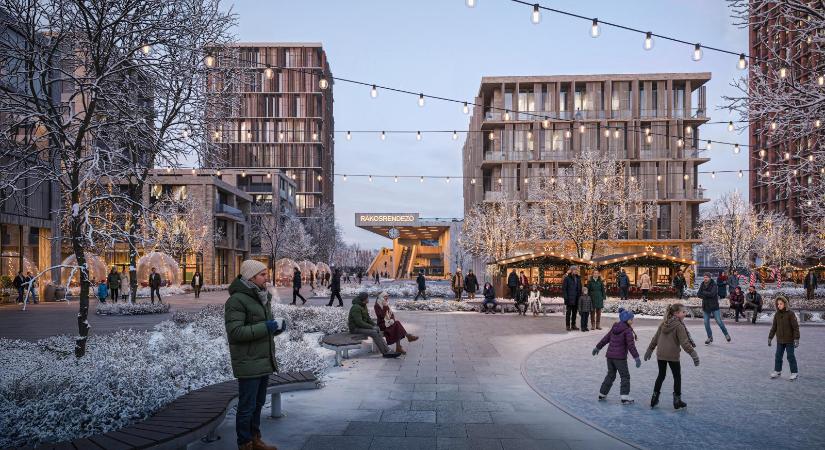 Tízezer új lakást, 15 hektárnyi új közparkot és egy új városrészt álmodott Rákosrendezőre a tervpályázat győztese, egy francia-német-szlovák konzorcium