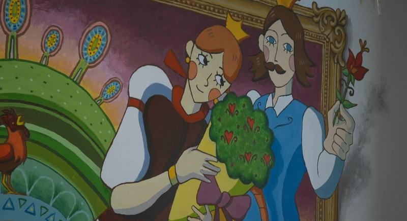 Vidámságot festettek a diákok