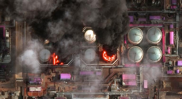 Friss felvételeken a hatalmas pusztítás, amit az ukrán hadsereg szabadított Oroszországra