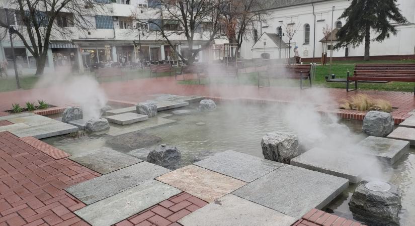 Ismét működik a Kossuth téri látványszökőkút