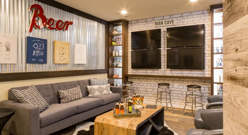 Torkig vagy azzal, hogy az asszony cuccaival van tele lakás? Így rendezd be a férfibarlangod