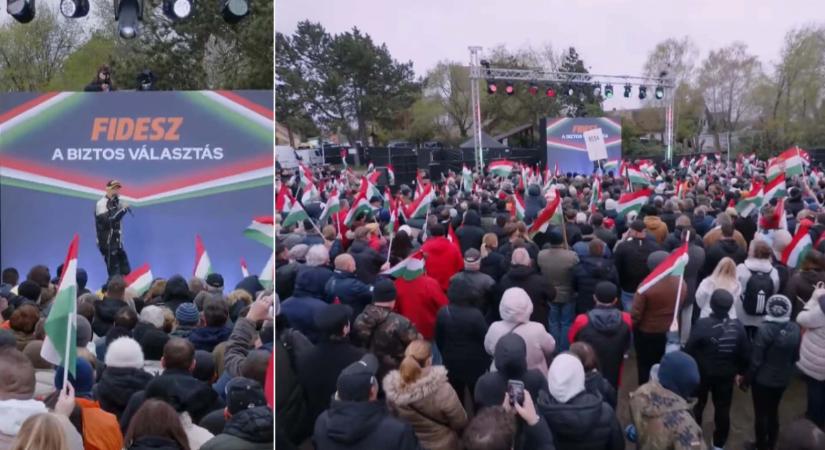 Embertömeg, ameddig a szem ellát: brutális, ami Orbán Viktorra vár Ócsán