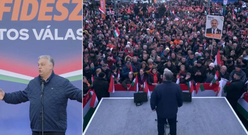 Orbán Viktor Ócsán: becsüljük meg, hogy Magyarország Európa legbiztonságosabb országa