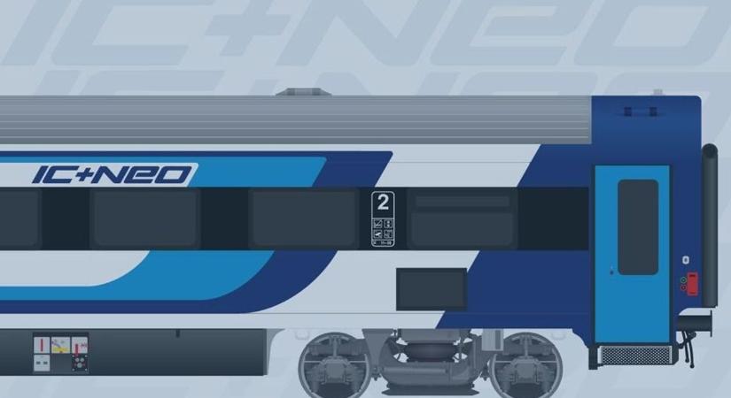 Figyel a MÁV: elkészült az új magyar vonat, már be is mutatták ez első kocsit – itt az első fotó, így néz ki a NEO