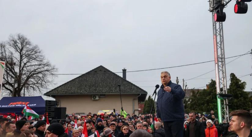 Orbán Viktor Ócsán: Jó volna tudni, hogy vannak-e itt tiszások