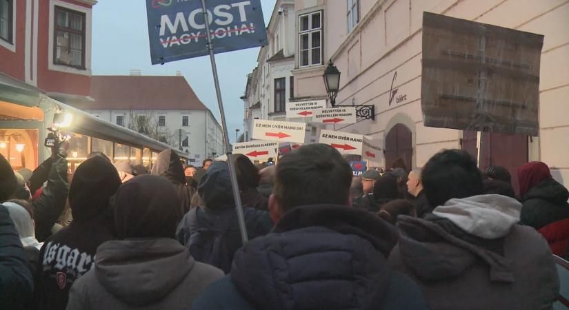 Szolnokon is megjelentek a fekete ruhások, de most nem ők léptek fel