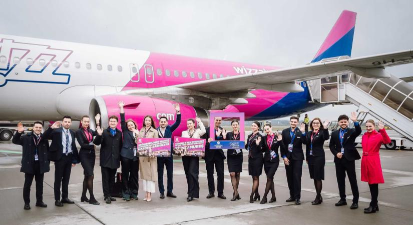 Kilenc új járatot indít a napokban Marosvásárhelyről a Wizz Air légitársaság