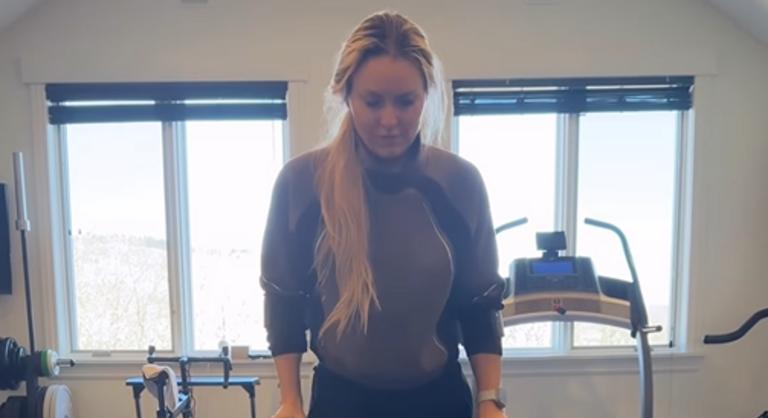 Az amputációt megúszó Lindsey Vonn lélekemelő videóval üzent a rajongóinak