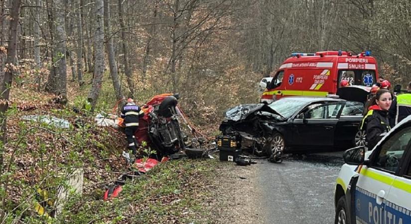 Súlyos baleset bükki úton – Három sérült állapota válságos (VIDEÓ)