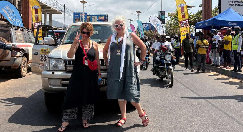 „Nemcsak macsóké a rally, hanem a Pinkbálnáké is!” – Két pécsi nő legyűrte a Budapest–Bamakót