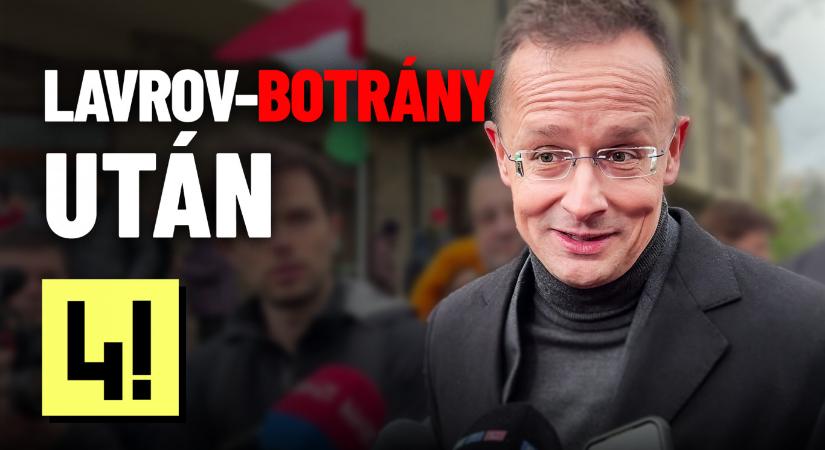 Szijjártó a Lavrov-botrány után: Én nem személyes alapon csinálom ezeket
