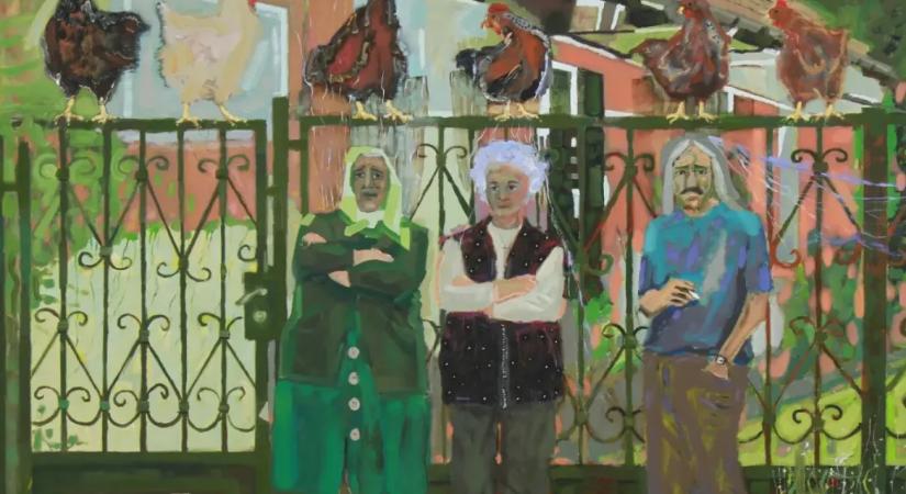 De lennék dagonyázó disznó Bukta Imre képén