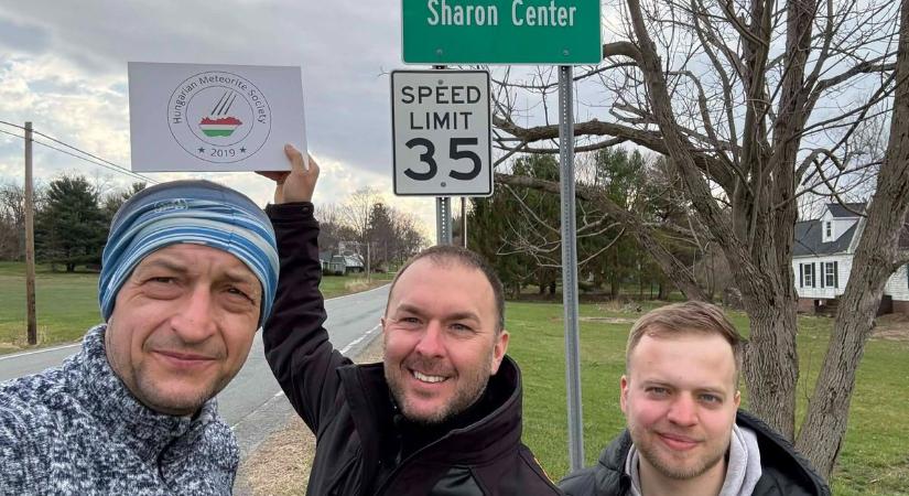 Világszenzáció: győrújbaráti apa és fia ritka meteoritot talált Amerikában