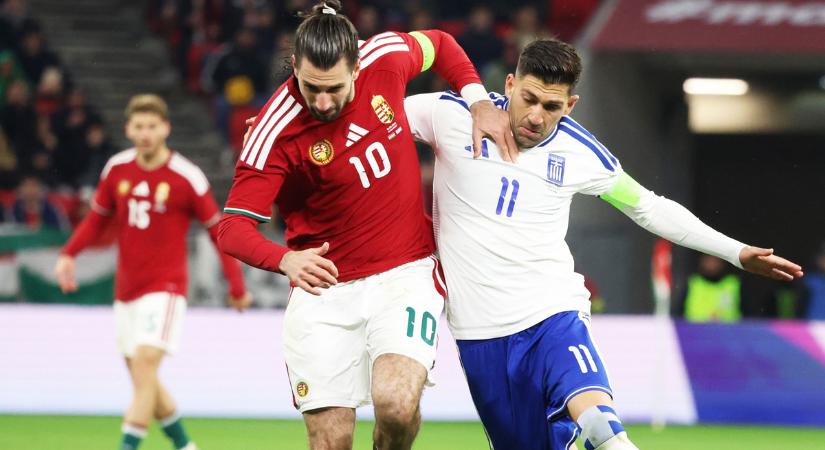 Ebből baj lehet, Szoboszlai nem pihenhetett a görögök ellen