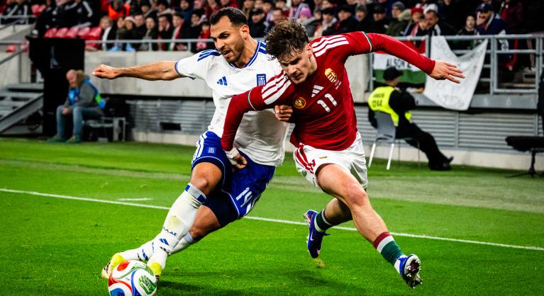 Megbicsaklott a mesterterv, döntetlent játszott Görögországgal a magyar válogatott