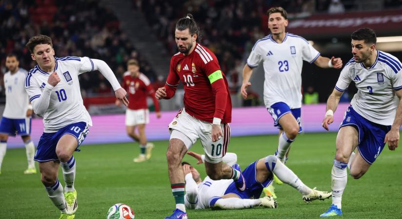 Nem bírt egymással a magyar és a görög válogatott