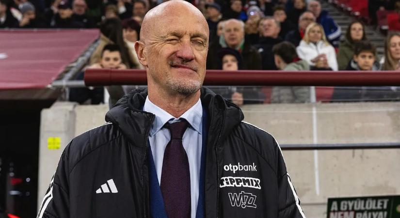 Rossi mindenkit megnyugtatott, szerinte hatalmasat fejlődött a magyar válogatott