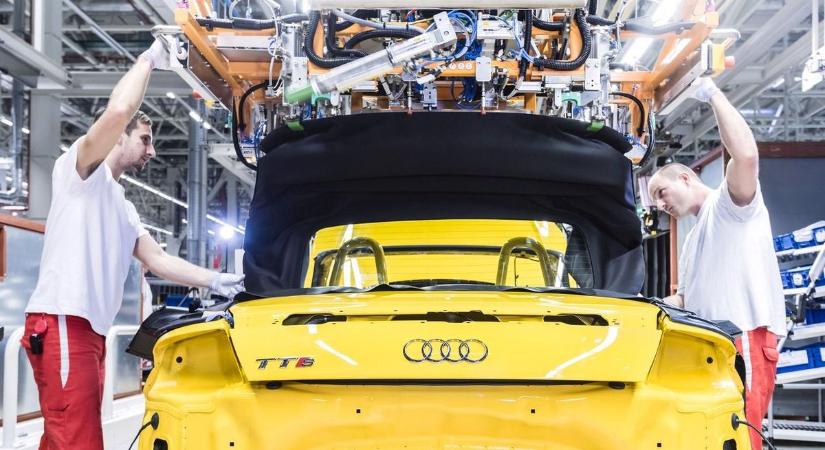 Vége egy korszaknak, búcsúzkodik a győri Audi-gyár: nem készül több a legendás motorból, az EU az oka – jöhet az elektromos