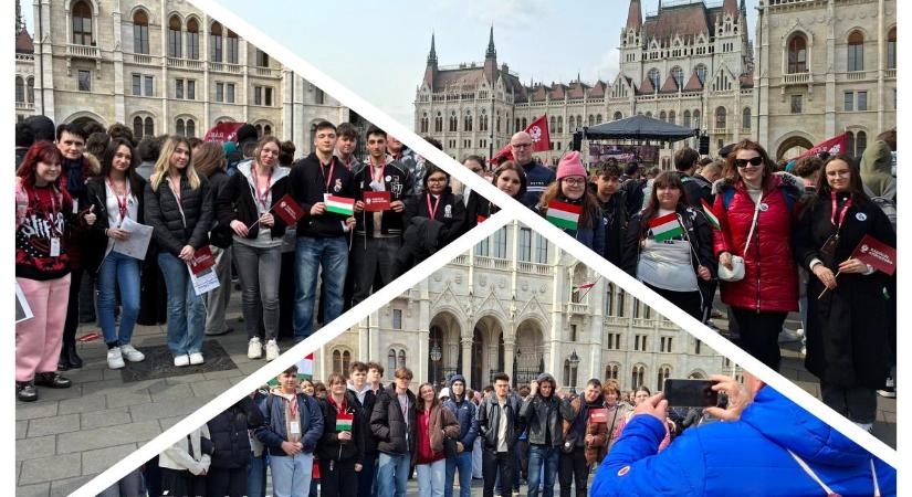 Gömöri résztvevők a budapesti Rákóczi Emléknapon