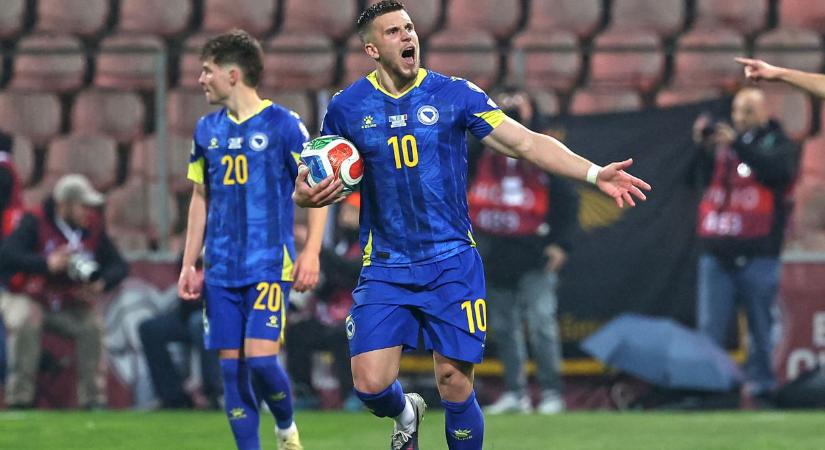 Az olaszok újabb vb-álma tört össze - volt NB I-es csatár gólja is kellett a bosnyák csodához - videók