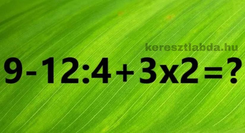 Napi matek feladat: Összeadás vagy szorzás előbb? A műveleti sorrend most mindent eldönt!