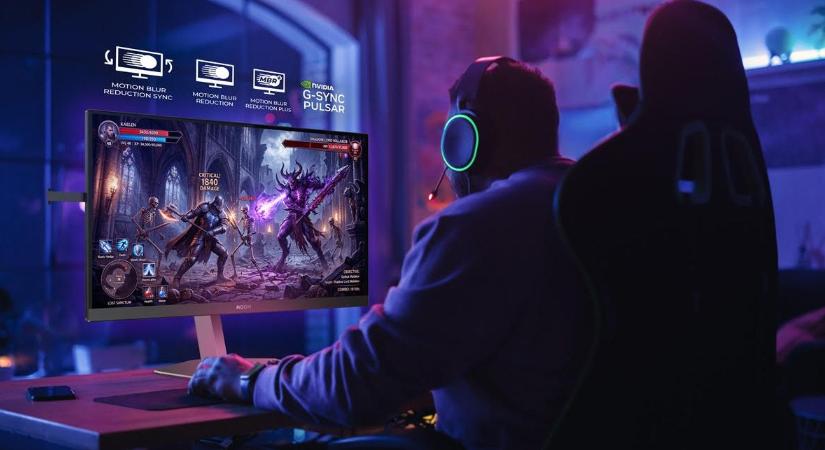 AGON by AOC mágia, hogy jobb legyen a monitorok mozgásmegjelenítése