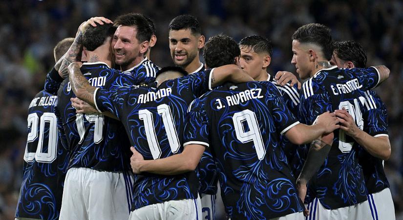 Felkészülés: a második afrikai ellenfelét már kiütötte a vb-címvédő argentin válogatott – videóval