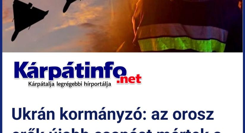 Ukrán kormányzó: az orosz erők újabb csapást mértek a Donyeck megyei Szlovjanszk városra, többen megsebesültek