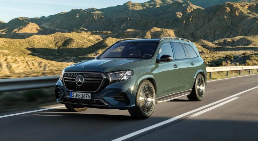Nincs ennél hatalmasabb Mercedes SUV, itt a friss V8-cal támadó legújabb GLS