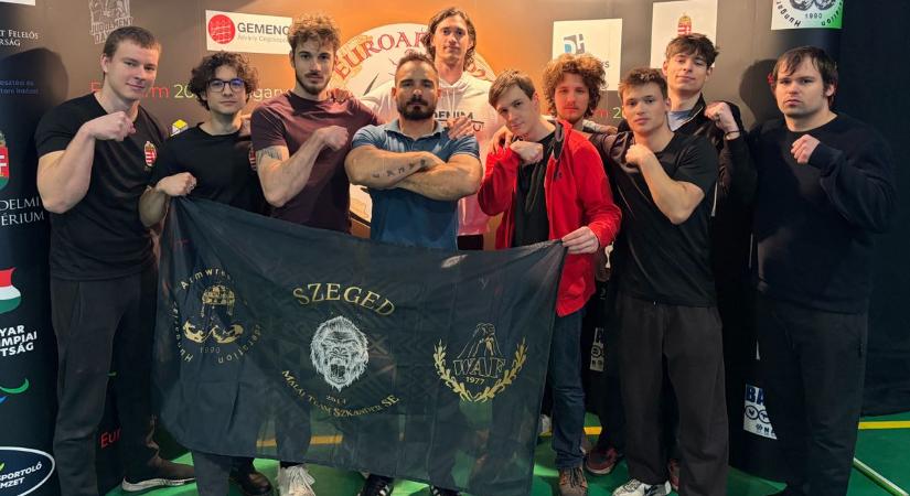 Öt szegedi szkanderes nyolc magyar bajnoki érmet szerzett a nemzeti döntőben