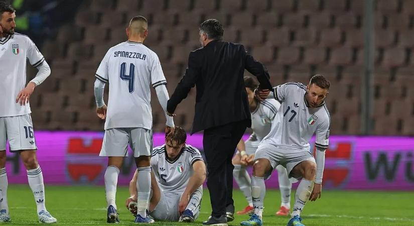 „Ez a foci: néha örömre ad okot, néha pedig szenvedést okoz” – Gattuso az olaszok pótselejtezős veresége után