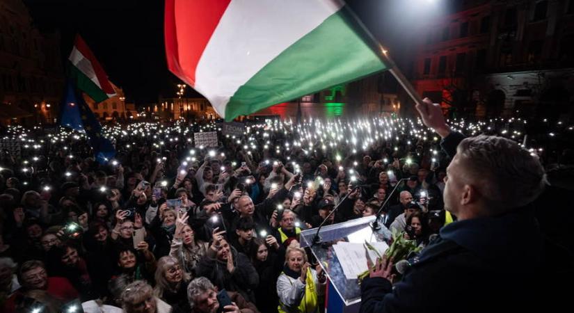 Magyar Péter: Elérkezett az a bizonyos megbillenés