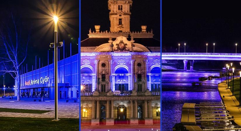 Kékbe borul Győr az Autizmus Világnapján - Mutatjuk a kapcsolódó programokat