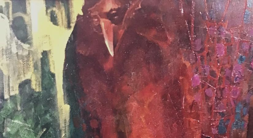 Színek hamujával érkezik a debreceni művész